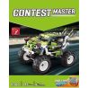 TA GAOLE T1007-1 1007-1 T1007-2 1007-2 non  XE TẢI MONSTER 2 RUNARTER bộ đồ chơi xếp lắp ráp ghép mô hình Mini Racing Pacemaker TECHNOLOGY MIX Đua Xe Mini 408 khối