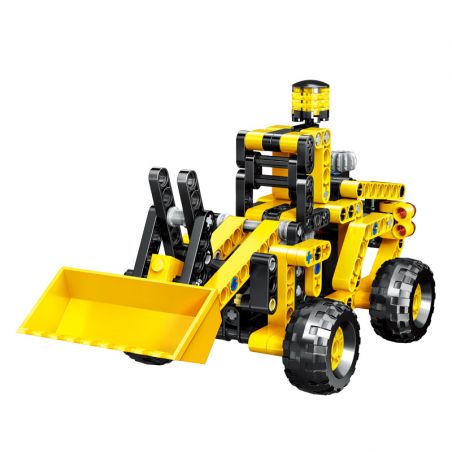 RUIZHI BEE 828 non  MÁY XÚC LẬT NẶNG bộ đồ chơi xếp lắp ráp ghép mô hình  Kỹ Thuật Công Nghệ Cao Mô Hình Phương Tiện 254 khối