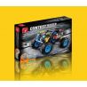 TA GAOLE T1007-1 1007-1 T1007-2 1007-2 non  XE TẢI MONSTER 2 RUNARTER bộ đồ chơi xếp lắp ráp ghép mô hình Mini Racing Pacemaker TECHNOLOGY MIX Đua Xe Mini 408 khối