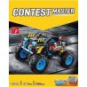 TA GAOLE T1007-1 1007-1 T1007-2 1007-2 non  XE TẢI MONSTER 2 RUNARTER bộ đồ chơi xếp lắp ráp ghép mô hình Mini Racing Pacemaker TECHNOLOGY MIX Đua Xe Mini 408 khối