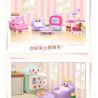 Enlighten 35016 Qman 35016 non  NUAN LIFE BLIND BOX 10 MẪU KHUNG LEO CHO MÈO BÀN TRANG ĐIỂM ĐÀN PIANO NHỎ GHẾ SOFA TV CHĂN TỦ LẠNH CON LĂN MÁY NƯỚNG BÁNH MÌ BỒN TẮM bộ đồ chơi xếp lắp ráp ghép mô hình Tastingbrick BUILD&FUN