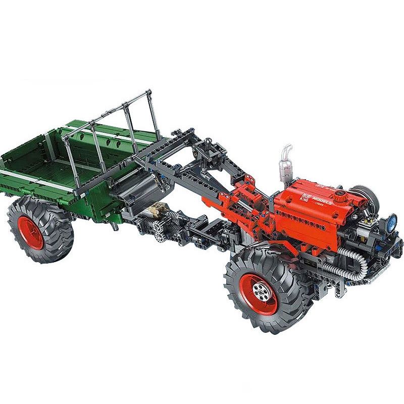 MouldKing 17005 Mould King 17005 non  MÁY KÉO bộ đồ chơi xếp lắp ráp ghép mô hình  TRACTOR Kỹ Thuật Công Nghệ Cao Mô Hình Phương Tiện 1312 khối
