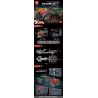 MouldKing 17005 Mould King 17005 non  MÁY KÉO bộ đồ chơi xếp lắp ráp ghép mô hình  TRACTOR Kỹ Thuật Công Nghệ Cao Mô Hình Phương Tiện 1312 khối