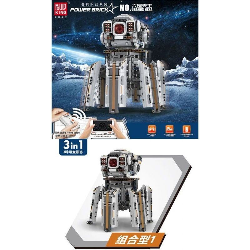 MouldKing 15050 Mould King 15050 non  ROKITE TENNO. bộ đồ chơi xếp lắp ráp ghép mô hình  URANUS HEKA Kỹ Thuật Công Nghệ Cao Mô Hình Phương Tiện 1112 khối