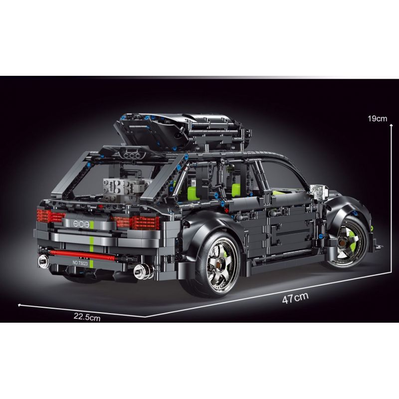 TA GAOLE T5023 5023 non  XE GA AUDI RS6 1:10 tỷ lệ 1:10 bộ đồ chơi xếp lắp ráp ghép mô hình  AUDI RS6 AVANT Kỹ Thuật Công Nghệ Cao Mô Hình Phương Tiện 2896 khối