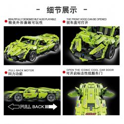 JP 88004 non  ZENVO TS1 GT. bộ đồ chơi xếp lắp ráp ghép mô hình  Kỹ Thuật Công Nghệ Cao Mô Hình Phương Tiện 500 khối