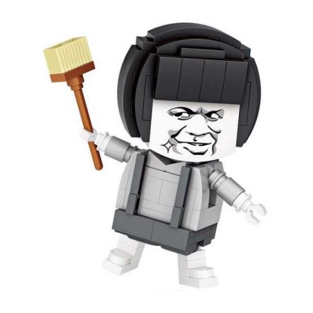LOZ 1462 non  ĐẦU NẤM bộ đồ chơi xếp lắp ráp ghép mô hình Brickheadz Nhân Vật Đầu To 164 khối