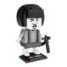 LOZ 1462 non  ĐẦU NẤM bộ đồ chơi xếp lắp ráp ghép mô hình Brickheadz Nhân Vật Đầu To 164 khối