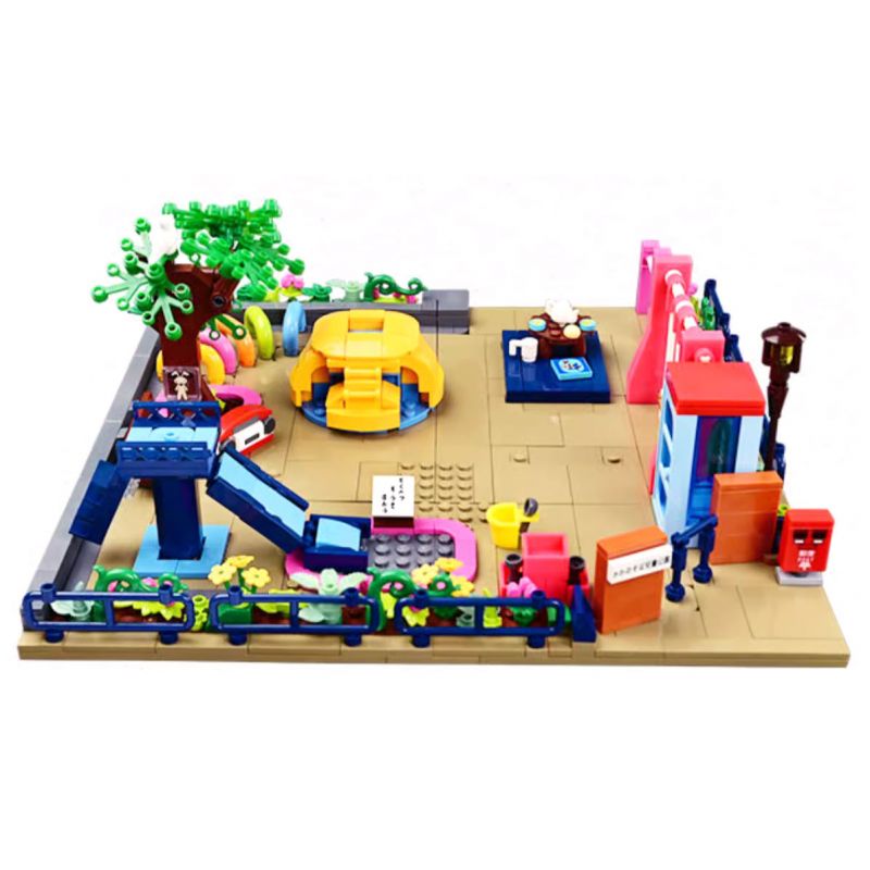 KEEPPLEY K20616 20616 non Lego VƯỜN bộ đồ chơi xếp lắp ráp ghép mô hình Crayon Shin-Chan Cậu Bé Bút Chì