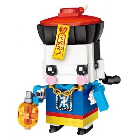 LOZ 1458 non  THÂY MA bộ đồ chơi xếp lắp ráp ghép mô hình Brickheadz Nhân Vật Đầu To 165 khối