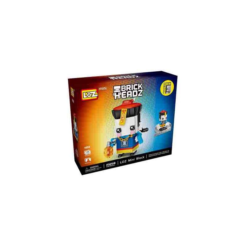 LOZ 1458 non  THÂY MA bộ đồ chơi xếp lắp ráp ghép mô hình Brickheadz Nhân Vật Đầu To 165 khối