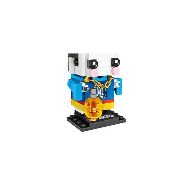 LOZ 1458 non  THÂY MA bộ đồ chơi xếp lắp ráp ghép mô hình Brickheadz Nhân Vật Đầu To 165 khối
