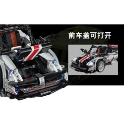 JP 88001 non  PANII. bộ đồ chơi xếp lắp ráp ghép mô hình  PAGANI Kỹ Thuật Công Nghệ Cao Mô Hình Phương Tiện 520 khối