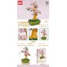 FAIR 9111 non  HOA ANH ĐÀO bộ đồ chơi xếp lắp ráp ghép mô hình Flowers SAKURA 550 khối