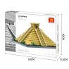WANGE 6225 non  KIM TỰ THÁP MEXICO KURKAN MAYA bộ đồ chơi xếp lắp ráp ghép mô hình Buildings EL CASTILLO 1340 khối