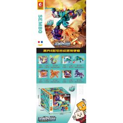SEMBO 103266 103267 103268 103269 non  CHAOS HERALD 4 KẾT HỢP bộ đồ chơi xếp lắp ráp ghép mô hình Therion Totems 937 khối