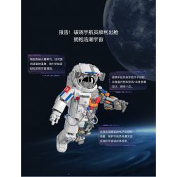 JAKI JK8501 8501 non  TÊN LỬA DAWN V bộ đồ chơi xếp lắp ráp ghép mô hình