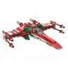 REBRICKABLE MOC-53183 53183 MOC53183 non  GIÁNG SINH X-WING bộ đồ chơi xếp lắp ráp ghép mô hình Star Wars XMAS WING FIGHTER Chiến Tranh Giữa Các Vì Sao 733 khối