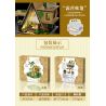 FORANGE FC8506 8506 non  LỀU CẮM TRẠI bộ đồ chơi xếp lắp ráp ghép mô hình DREAM COTTAGE 579 khối