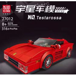 MouldKing 27012 Mould King 27012 non  SIÊU XE FERRARI bộ đồ chơi xếp lắp ráp ghép mô hình  FERRARI TESTAROSSA Kỹ Thuật Công Nghệ Cao Mô Hình Phương Tiện 316 khối