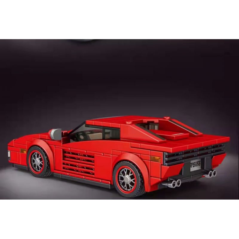 MouldKing 27012 Mould King 27012 non  SIÊU XE FERRARI bộ đồ chơi xếp lắp ráp ghép mô hình  FERRARI TESTAROSSA Kỹ Thuật Công Nghệ Cao Mô Hình Phương Tiện 316 khối