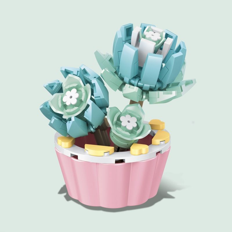 SEMBO 611049 non  BƠI RUO YOULAN bộ đồ chơi xếp lắp ráp ghép mô hình BLOCK FLORIST 108 khối SEMBO 611049 non  BƠI RUO YOULAN bộ đồ chơi xếp lắp ráp ghép mô hình BLOCK FLORIST 108 khối
