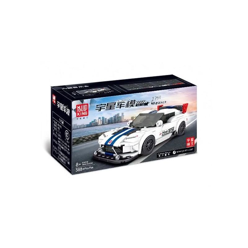 MouldKing 27011 Mould King 27011 non  MẪU XE YUXING DODGE VIPER ACR bộ đồ chơi xếp lắp ráp ghép mô hình  Kỹ Thuật Công Nghệ Cao Mô Hình Phương Tiện 388 khối