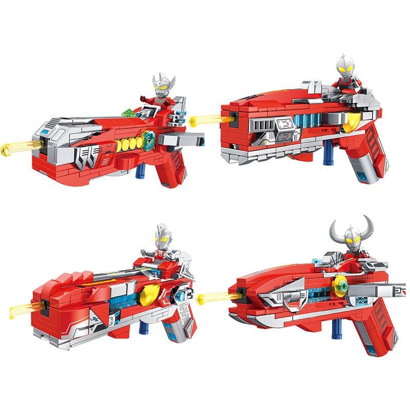 PanlosBrick 690033 Panlos Brick 690033 non  NGỌN LỬA LEO NÚI bộ đồ chơi xếp lắp ráp ghép mô hình Ultraman Vệ Binh Vũ Trụ Siêu Nhân Điện Quang 889 khối