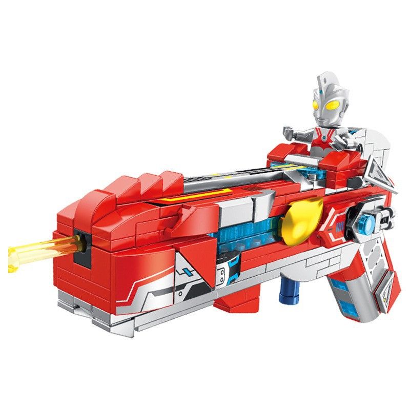 PanlosBrick 690033 Panlos Brick 690033 non  NGỌN LỬA LEO NÚI bộ đồ chơi xếp lắp ráp ghép mô hình Ultraman Vệ Binh Vũ Trụ Siêu Nhân Điện Quang 889 khối