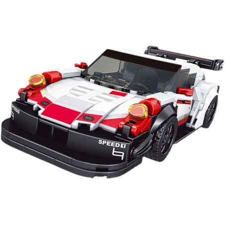 MouldKing 27010 Mould King 27010 non  PORSCHE 911RSR bộ đồ chơi xếp lắp ráp ghép mô hình  PORSCHE 911 RSR Kỹ Thuật Công Nghệ Cao Mô Hình Phương Tiện 349 khối