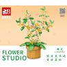FAIR 9102 non  HOA MỘC TÊ bộ đồ chơi xếp lắp ráp ghép mô hình Flowers OSMANTHUS 548 khối