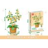 FAIR 9102 non  HOA MỘC TÊ bộ đồ chơi xếp lắp ráp ghép mô hình Flowers OSMANTHUS 548 khối