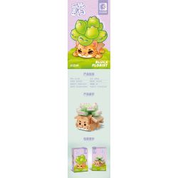 SEMBO 611043 non  HỔ GIẤY bộ đồ chơi xếp lắp ráp ghép mô hình BLOCK FLORIST 130 khối SEMBO 611043 non  HỔ GIẤY bộ đồ chơi xếp lắp ráp ghép mô hình BLOCK FLORIST 130 khối
