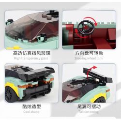 MouldKing 27009 Mould King 27009 non  ASTON MARTINVULCAN bộ đồ chơi xếp lắp ráp ghép mô hình  ASTON MARTIN VULCAN Kỹ Thuật Công Nghệ Cao Mô Hình Phương Tiện 369 khối