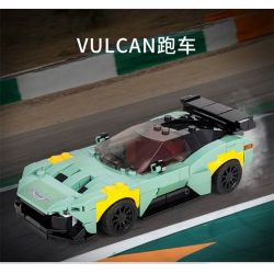 MouldKing 27009 Mould King 27009 non  ASTON MARTINVULCAN bộ đồ chơi xếp lắp ráp ghép mô hình  ASTON MARTIN VULCAN Kỹ Thuật Công Nghệ Cao Mô Hình Phương Tiện 369 khối