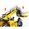 HAPPY BUILD SHINEYU XINYU YC-22008 22008 YC22008 non  XE NÂNG LỚN tỷ lệ 1:17 bộ đồ chơi xếp lắp ráp ghép mô hình Build Team SHINE YU SIMULATION LIFT FORKILFT Đội Xây Dựng 1458 khối
