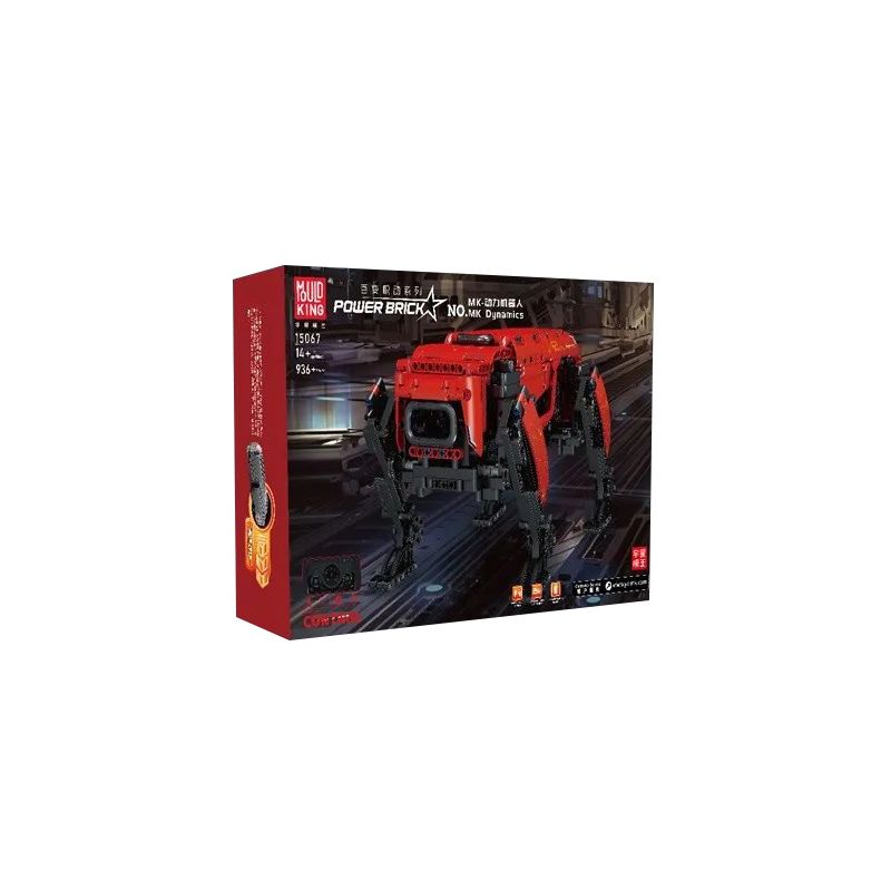 MouldKing 15067 15066S 15067S 15066 Mould King 15067 15066S 15067S 15066 non  ROBOT HỖ TRỢ MK bộ đồ chơi xếp lắp ráp ghép mô hình  MK DYNAMICS Kỹ Thuật Công Nghệ Cao Mô Hình Phương Tiện 936 khối