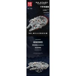 MouldKing 21026 Mould King 21026 non  THIÊN NIÊN KỶ. bộ đồ chơi xếp lắp ráp ghép mô hình Star Wars MILLENNIUM FALCON ROTJ (MARK II) Chiến Tranh Giữa Các Vì Sao 12688 khối