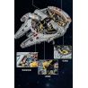 MouldKing 21026 Mould King 21026 non  THIÊN NIÊN KỶ. bộ đồ chơi xếp lắp ráp ghép mô hình Star Wars MILLENNIUM FALCON ROTJ (MARK II) Chiến Tranh Giữa Các Vì Sao 12688 khối