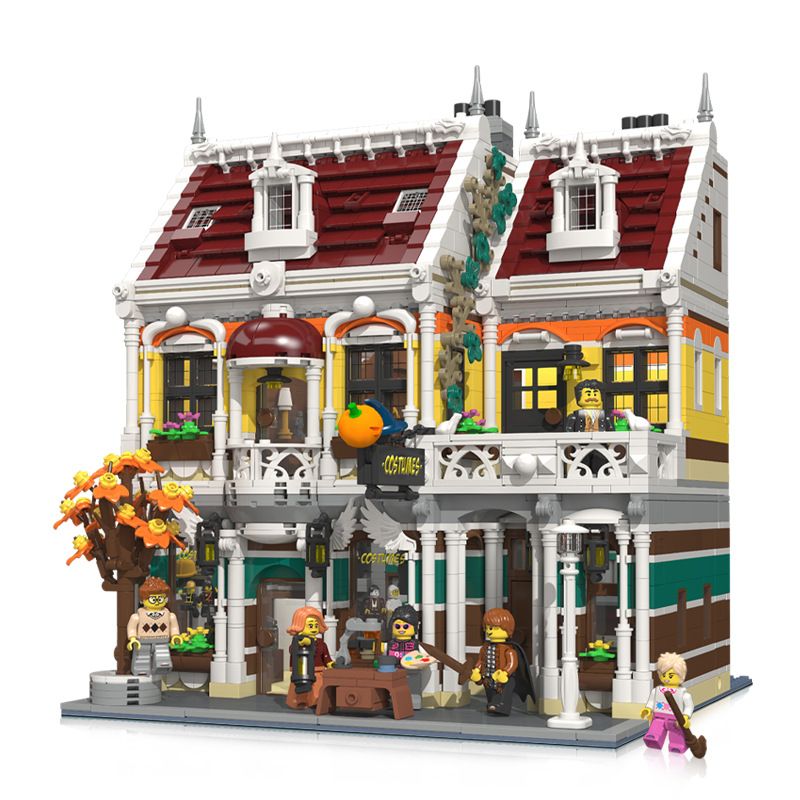 JIESTAR 89131 non Lego CỬA HÀNG QUẦN ÁO bộ đồ chơi xếp lắp ráp ghép mô hình Buildings CLOTHING STORE 3065 khối