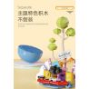 YICHAO 1209-4 non  MÚA SƯ TỬ bộ đồ chơi xếp lắp ráp ghép mô hình ROLY POLY BRICKS 198 khối