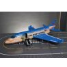 MUSELECT UNKNOWN non  EAST AIRLINES. bộ đồ chơi xếp lắp ráp ghép mô hình City Thành Phố 437 khối