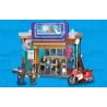 BRICKCOOL KS004 non  TIỆM THUỐC bộ đồ chơi xếp lắp ráp ghép mô hình CYBER STREET CORNER 1270 khối