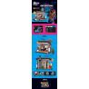 BRICKCOOL KS002 non  CỬA HÀNG SUSHI bộ đồ chơi xếp lắp ráp ghép mô hình CYBER STREET CORNER 661 khối