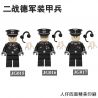 GUANGDONG RUIZHIDA JG015 JG016 JG017 non  CHIẾN TRANH THẾ GIỚI II bộ đồ chơi xếp lắp ráp ghép mô hình