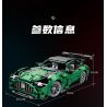 MOYU BLOCK MY88302 88302 non  ĐUA XE NHỰA ĐƯỜNG YÊU TINH XANH AMG 1:14 tỷ lệ 1:14 bộ đồ chơi xếp lắp ráp ghép mô hình 1460 khối