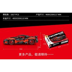 SEMBO 701026 non  ĐỔI ĐIỆN XE THỂ THAO MÀU ĐỎ QUYẾN RŨ tỷ lệ 1:10 bộ đồ chơi xếp lắp ráp ghép mô hình  Kỹ Thuật Công Nghệ Cao Mô Hình Phương Tiện 1827 khối