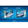 SEMBO 203319 non  TÀU KHẢO SÁT YUANWANG 5 bộ đồ chơi xếp lắp ráp ghép mô hình Space Exploration SEA OF STARS Thám Hiểm Không Gian 724 khối
