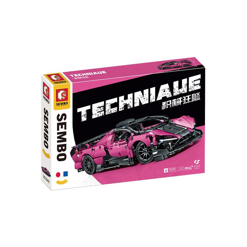 SEMBO 701040 non  THAY ĐỔI CƠN BÃO VIOLET tỷ lệ 1:14 bộ đồ chơi xếp lắp ráp ghép mô hình  Kỹ Thuật Công Nghệ Cao Mô Hình Phương Tiện 1317 khối