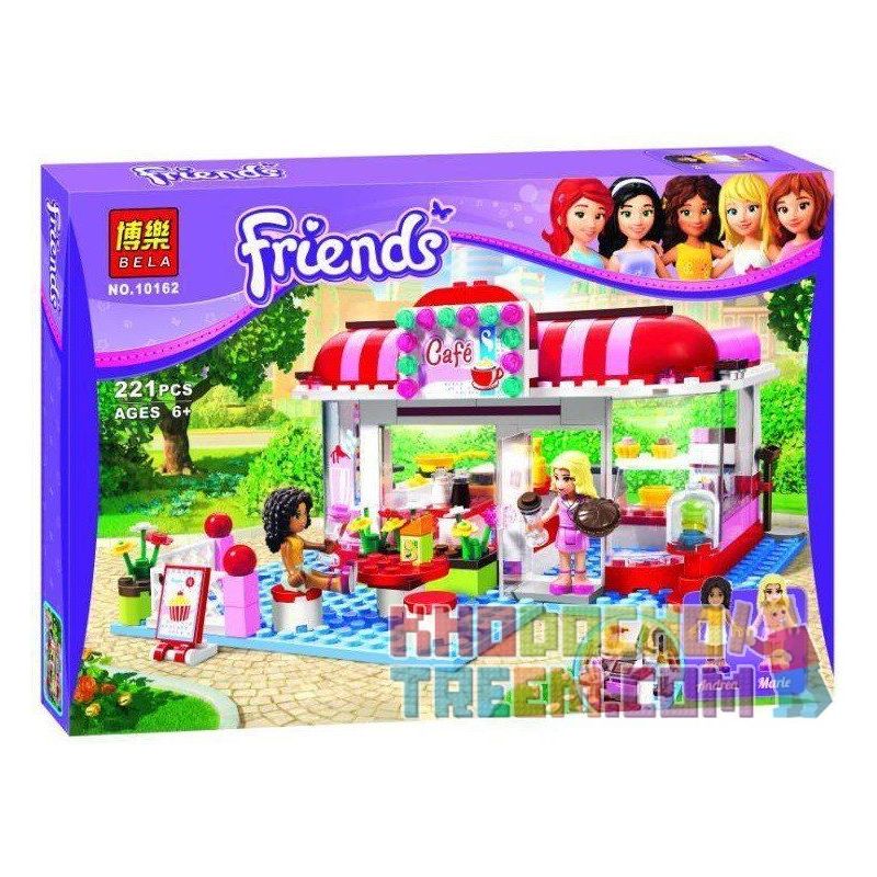 NOT Lego FRIENDS 3061 City Park Cafe, Bela 10162 Lari 10162 Xếp hình quán cafe công viên thành phố 222 khối NOT Lego FRIENDS 3061 City Park Cafe, Bela 10162 Lari 10162 Xếp hình quán cafe công viên thành phố 222 khối